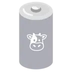 batteria + muso di mucca