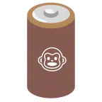 batteria + muso di scimmia