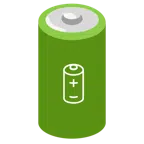 battery + battery