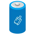 batteria + valigia