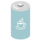 batteria + bevanda calda