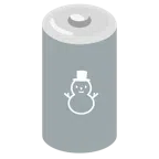 batteria + pupazzo di neve senza neve