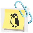 graffette attaccate + pinguino