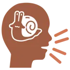 cabeza parlante + caracol
