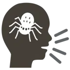 cabeza parlante + araña