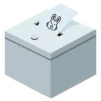 หีบบัตรลงคะแนน + หน้ากระต่าย