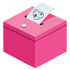หีบบัตรลงคะแนน + หัวใจวิบวับ