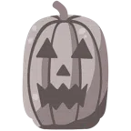 Moai + zucca di Halloween
