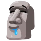 Moai + faccina che sbava