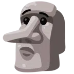 Moai + faccina bugiarda