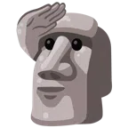 Moai + faccina che fa il saluto