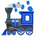 locomotiva + persona che parla