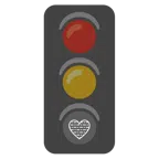 semaforo verticale + cuore azzurro