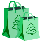 borse della spesa + albero sempreverde