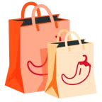 borse della spesa + peperoncino