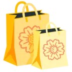 borse della spesa + fiore