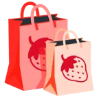 borse della spesa + fragola