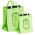 borse della spesa + batteria