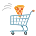 carrello + pizza