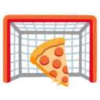 ゴールネット + ピザ