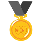 medaglia d’oro + occhi