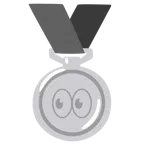 medaglia d’argento + occhi