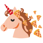 Einhorn + Pizza