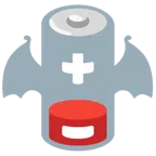 Fledermaus + schwache Batterie