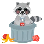 Waschbär + schwache Batterie