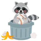 Waschbär + Baseball