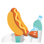 provetta + hot dog