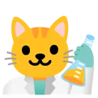 provetta + muso di gatto