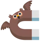 calamita + gufo