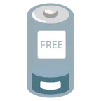 batteria scarica + pulsante FREE