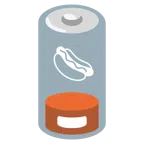batteria scarica + hot dog