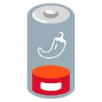 batteria scarica + peperoncino