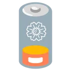 batteria scarica + fiore