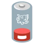 batteria scarica + polpo