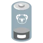 batteria scarica + koala