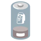 batteria scarica + Moai