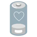 batteria scarica + cuore bianco