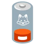 batteria scarica + volpe