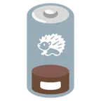 batteria scarica + riccio