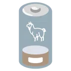 batteria scarica + lama