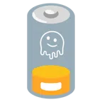 batteria scarica + faccina che si scioglie