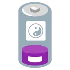 batteria scarica + Yin e Yang