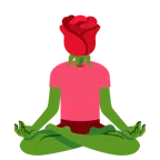 Lotusblüte + Rose