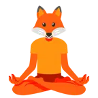 Lotusblüte + Fuchs