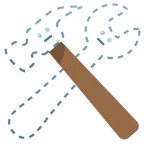 dotted line face + hammer and wrench