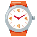 orologio + pizza